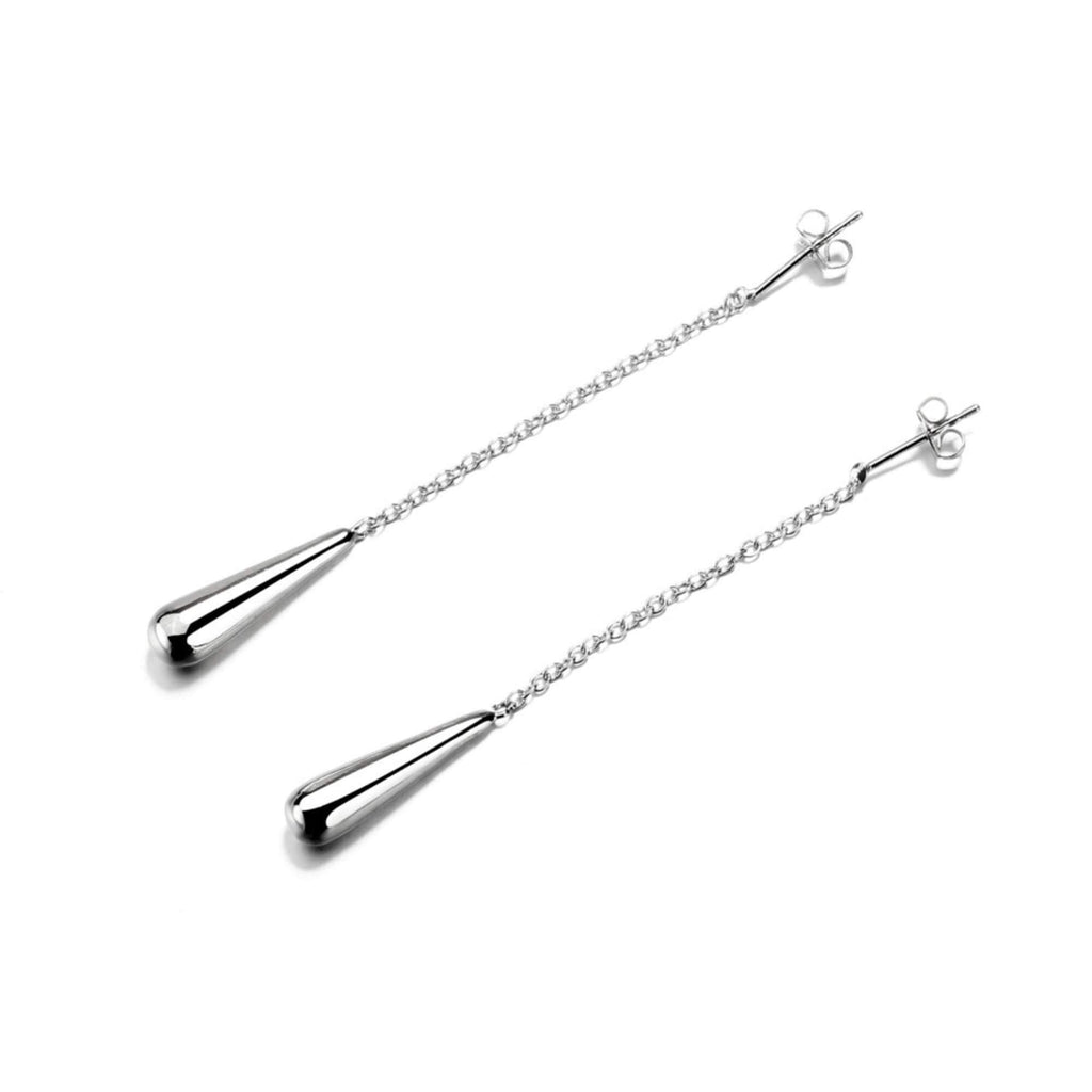 Gedraaide oorbellen | Sterlingzilveren infinity hangers | Lange oorbellen | Zilveren sieraden | Zilveren cadeau-oorbellen | E485 - België Gedraaide oorbellen | Sterlingzilveren infinity hangers | Lange oorbellen | Zilveren sieraden | Zilveren cadeau-oorbellen | E485 - België